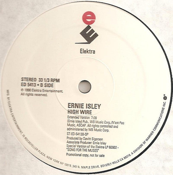 Ernie Isley – High Wire (NM, FUNDA GENÉRICA DE SELLO) BOXE1