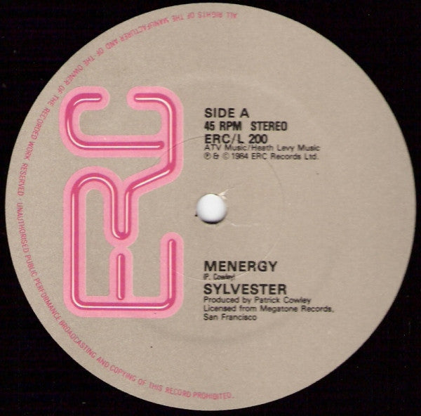 Sylvester – Menergy (NM, FUNDA VG+) BOX10