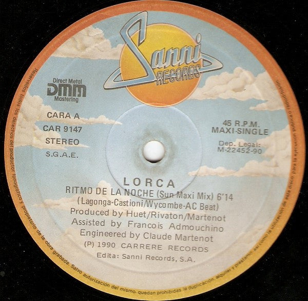 Lorca – Ritmo De La Noche (NM, FUNDA VG+) BOX8