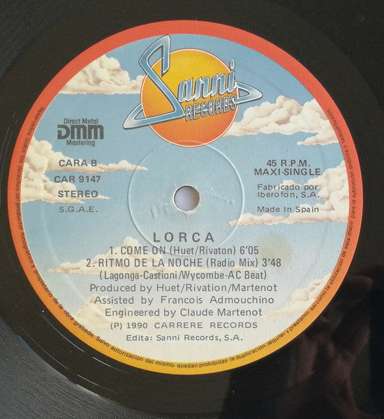 Lorca – Ritmo De La Noche (NM, FUNDA VG+) BOX8
