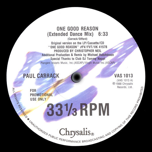 Paul Carrack – One Good Reason (NM) BOXE1