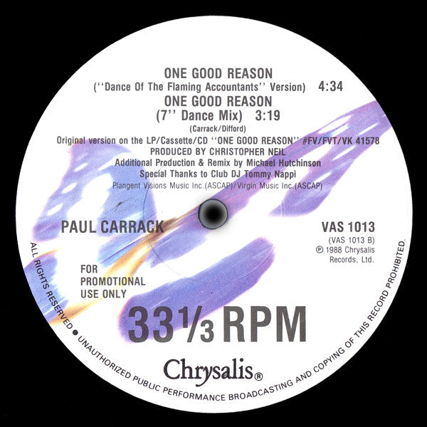 Paul Carrack – One Good Reason (NM) BOXE1