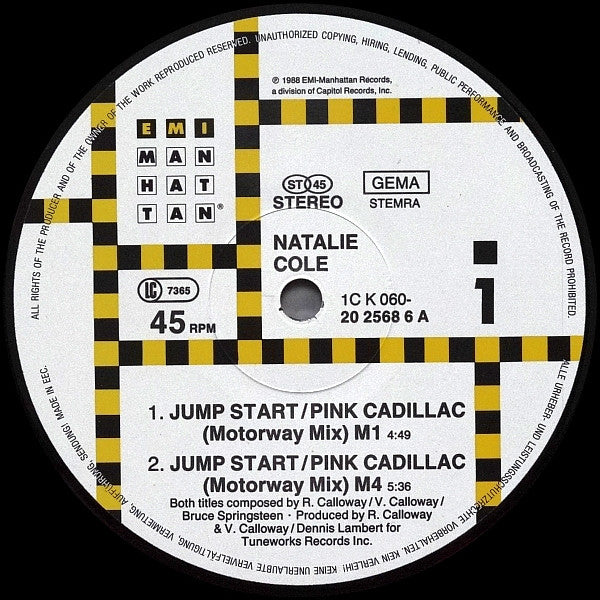 Natalie Cole – Pink Cadillac (Motorway Mixes) (NM, FUNDA VG+) BOX13