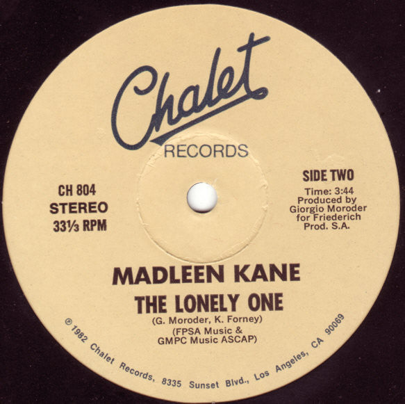 Madleen Kane – Playing For Time (ESTADO NM,FUNDA GENÉRICA VG+) BOXE1