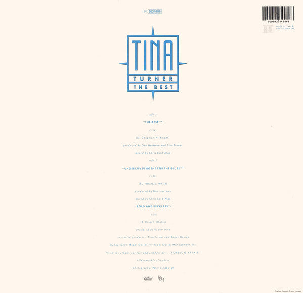 Tina Turner – The Best (NM, FUNDA VG+) BOX1