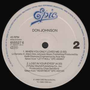 Don Johnson – What If It Takes All Night (NM) BOX22