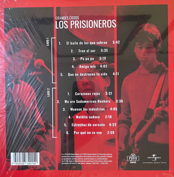 Los Prisioneros – Grandes Éxitos (NUEVO, SELLADO) BOXV4