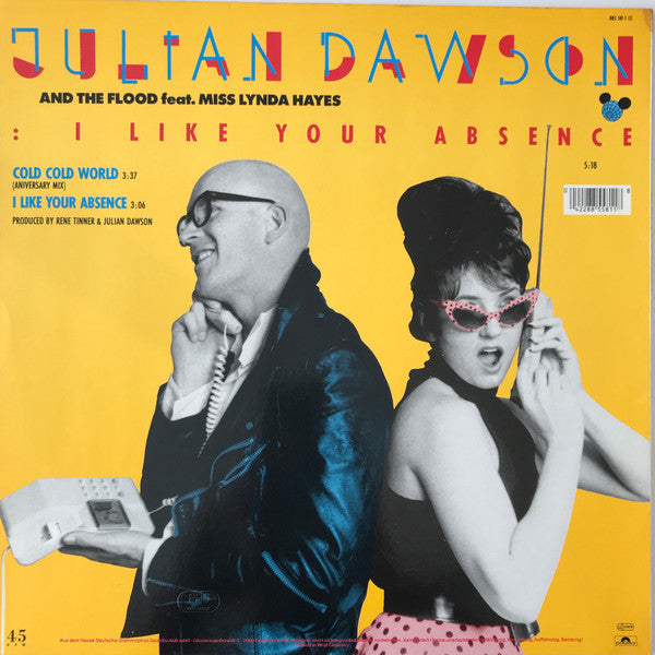 Julian Dawson & The Flood – I Like Your Absence (NM, FUNDA VG+) BOX5