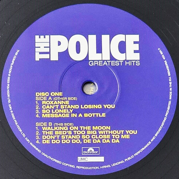 The Police – Greatest Hits / DISCO DOBLE (NUEVO, SELLADO) BOXV3