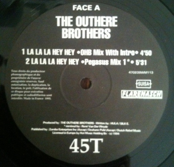 The Outhere Brothers – La La La Hey Hey (VG+) BOX17