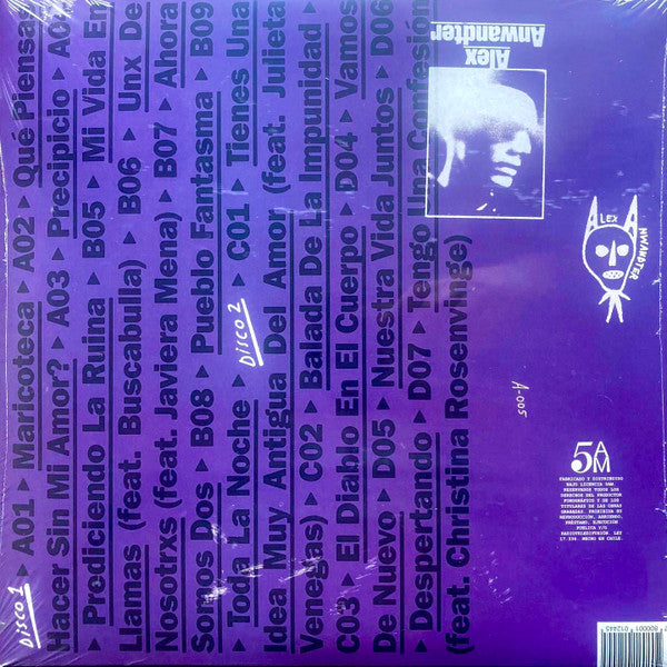 Alex Anwandter – El Diablo En El Cuerpo / DISCO DOBLE (NUEVO, SELLADO) BOXV28