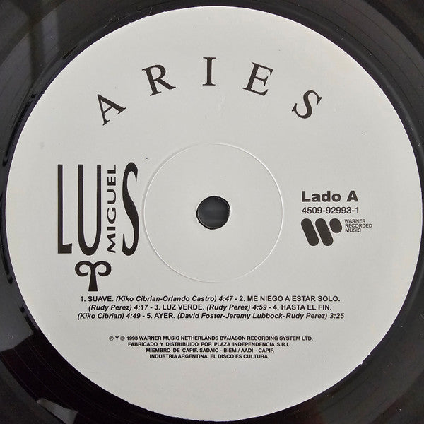 Luis Miguel – Aries (NUEVO, SELLADO) BOXV26