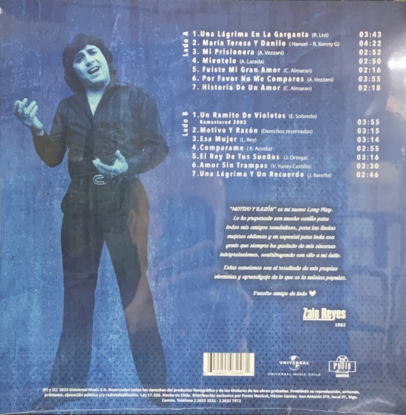 Zalo Reyes – Grandes Exitos (NUEVO, SELLADO) BOXV5