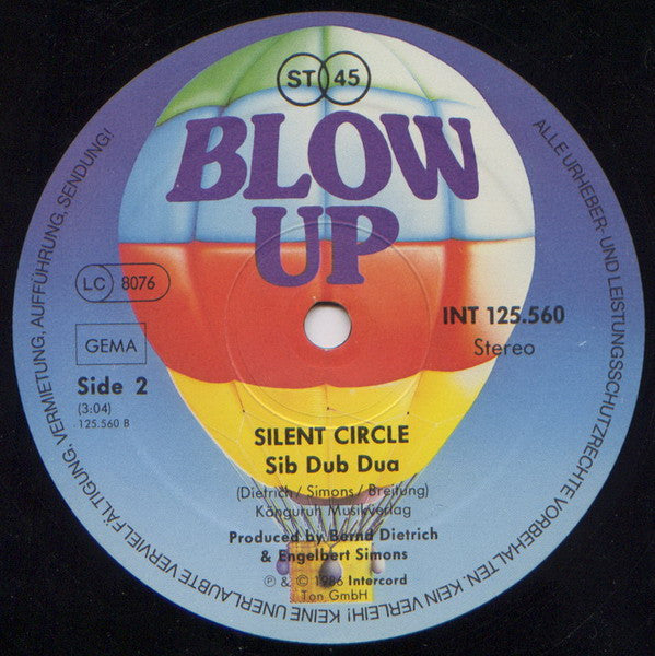 Silent Circle – Love Is Just A Word (VG+) BOX27