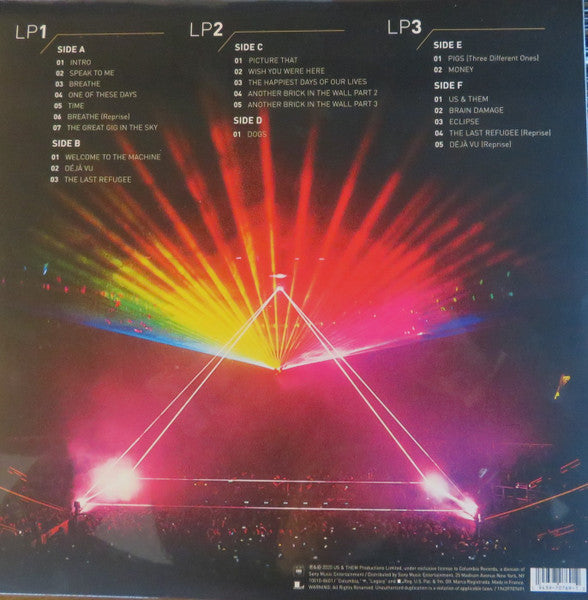 Roger Waters – Us + Them / DISCO TRIPLE (NUEVO, SELLADO) BOXV27