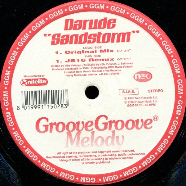 Darude – Sandstorm (MINT, NUEVO NO SELLADO) BOX3