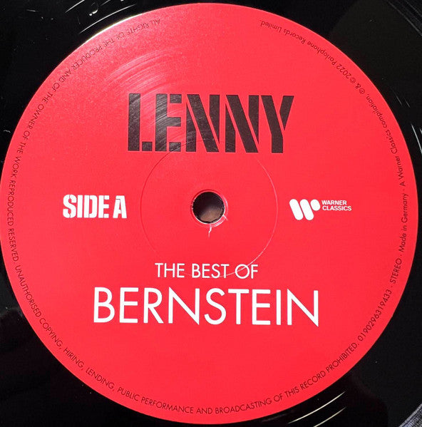 Leonard Bernstein – Lenny - The Best of Bernstein (NUEVO, SELLADO) BOXV25