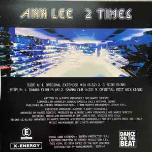 Ann Lee – 2 Times (MINT, NUEVO FUNDA NM) BOX1