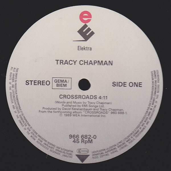 Tracy Chapman – Crossroads (VG+) BOX22