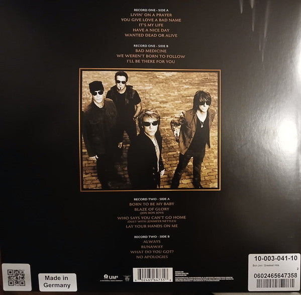 Bon Jovi – Greatest Hits / DISCO DOBLE (NUEVO, SELLADO) BOXV3