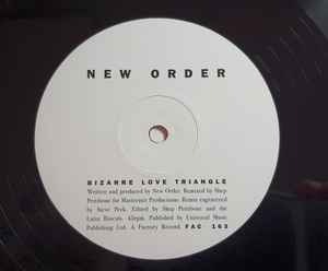 New Order – Bizarre Love Triangle (MINT, NUEVO, SELLADO) BOX17