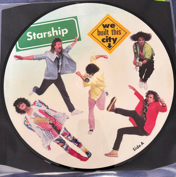 Starship – We Built This City / PICTURE DISC 40th Anniversary (MINT, NUEVO, SELLADO) BOX18