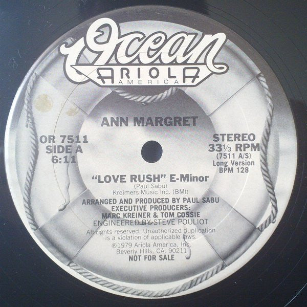 Ann Margret – Love Rush E-Minor (NM, FUNDA VG+) BOXE2