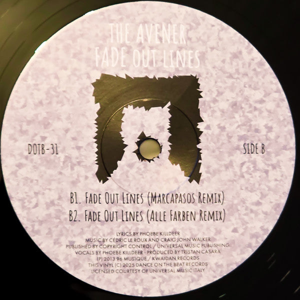 The Avener – Fade Out Lines (NM) BOX24