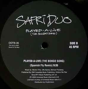 Safri Duo – Played-A-Live (The Bongo Song) (MINT, NUEVO SELLADO) BOX18