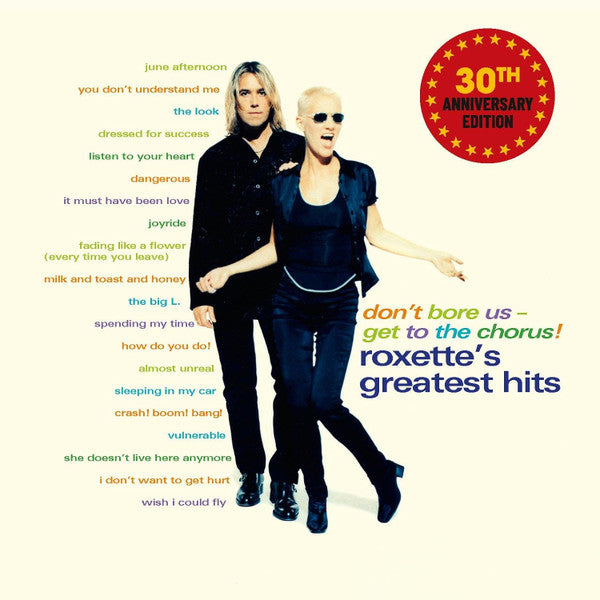 Roxette – Don't Bore Us - Get To The Chorus! (Roxette's Greatest Hits) / DISCO DOBLE (NUEVO, SELLADO) BOXV30