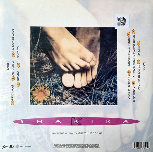 Shakira - Pies Descalzos - 30th Anniversary Edition (NUEVO, SELLADO) BOXV30