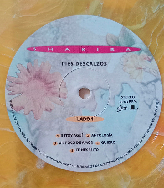 Shakira - Pies Descalzos - 30th Anniversary Edition (NUEVO, SELLADO) BOXV30