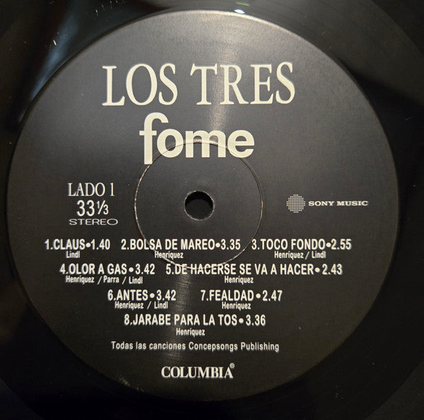 Los Tres – Fome (NUEVO, SELLADO) BOXV22