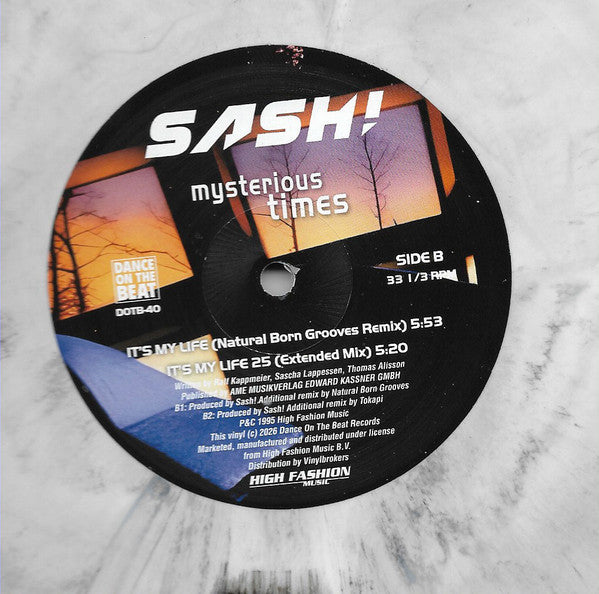 Sash! – Mysterious Time / It's My Life (NUEVO, NO SELLADO) BOXV4