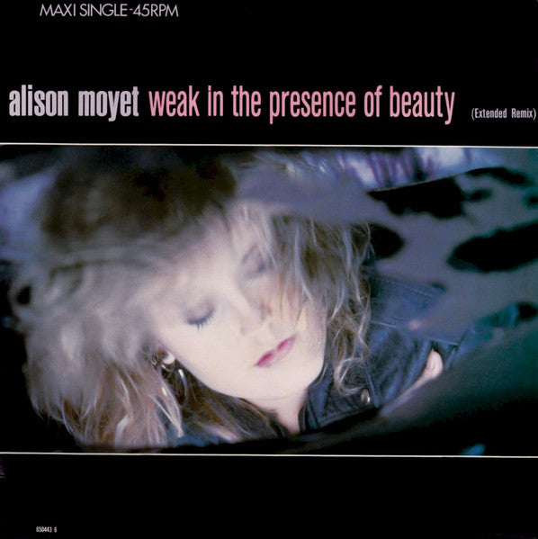 Alison Moyet – Weak In The Presence Of Beauty (Extended Remix) (VG+ PEGATINA EN LA GALLETA) BOX17
