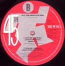 B.G. The Prince Of Rap – Give Me The Music (VG+) BOXE1