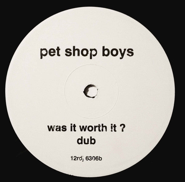 Pet Shop Boys – Was It Worth It? (NM, FUNDA GENÉRICA, PROMO) BOX9