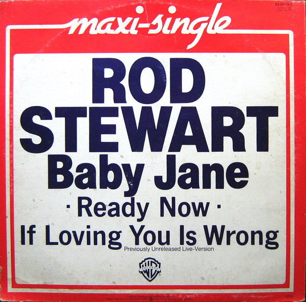 Rod Stewart – Baby Jane (NM, FUNDA VG+) BOX29