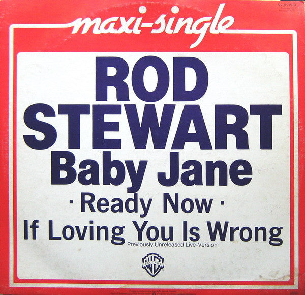 Rod Stewart – Baby Jane (NM, FUNDA VG+) BOX29