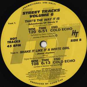 Various – Street Tracks Volume 6 (NM, FUNDA VG+ CO. PEQUEÑA PEGATINA CON BPM) BOX30