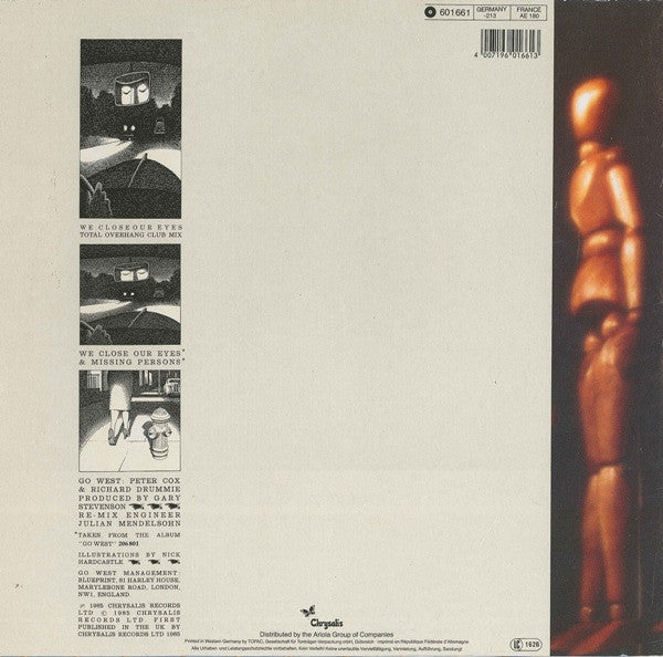 Go West – We Close Our Eyes (Total Overhang Club Mix) (NM) BOX31