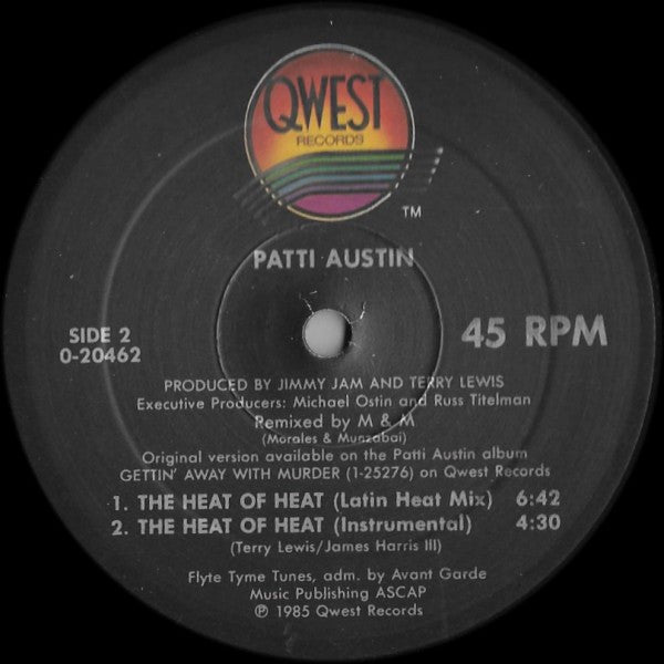 Patti Austin – The Heat Of Heat (NM) BOXE1