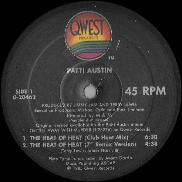 Patti Austin – The Heat Of Heat (NM) BOXE1