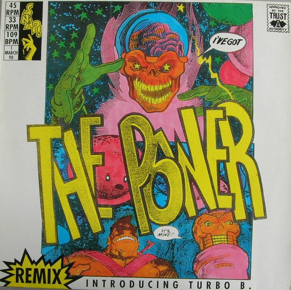 Snap! Introducing Turbo B. – The Power (Remix) (VG+ FUNDA VG, VER FOTO TRASERA) BOX14