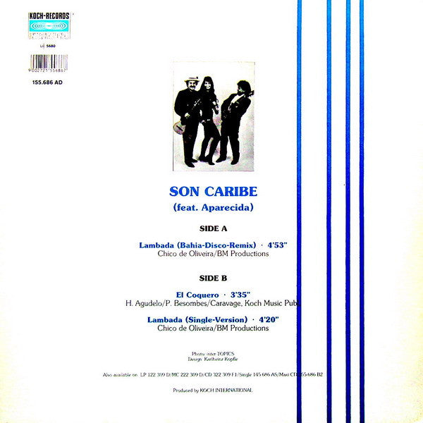 Son Caribe Featuring Aparecida – Lambada (VG+) BOXE2