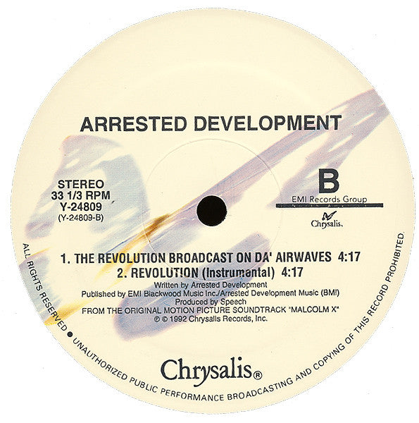 Arrested Development – Revolution (MINT, SELLADO) BOX6