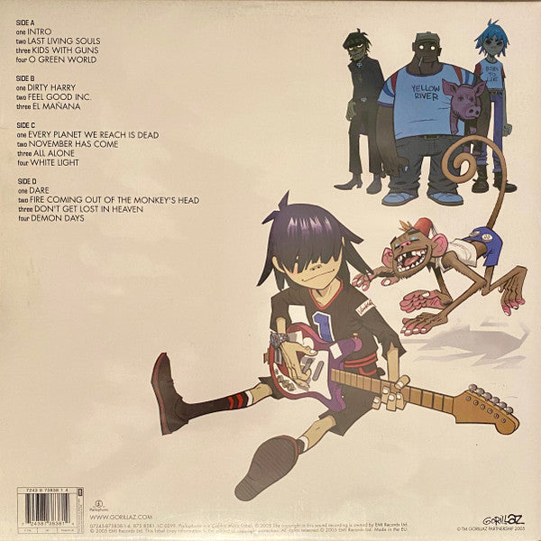 Gorillaz – Demon Days / DISCO DOBLE (NUEVO, SELLADO) BOXV29