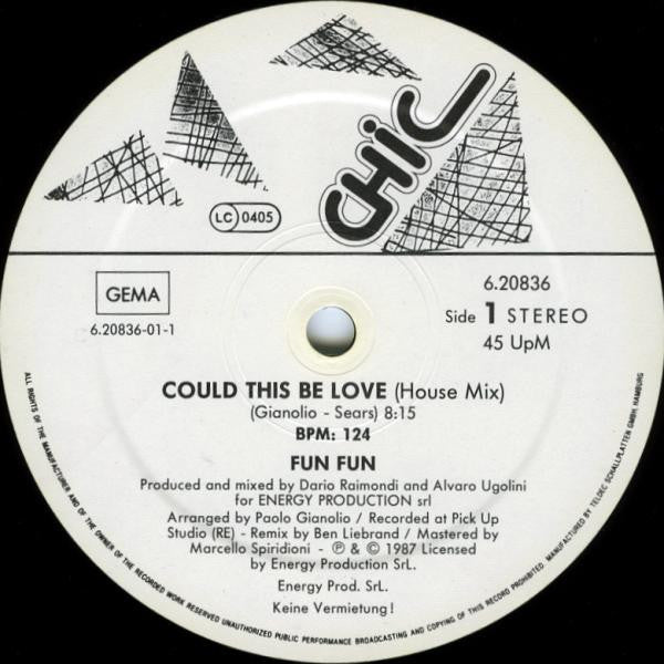 Fun Fun – Could This Be Love (NM, FUNDA VG+) BOX9