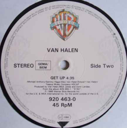 Van Halen – Why Can't This Be Love (E X T E N D E D Mix) / Get Up (NM, FUNDA VG+) BOX29