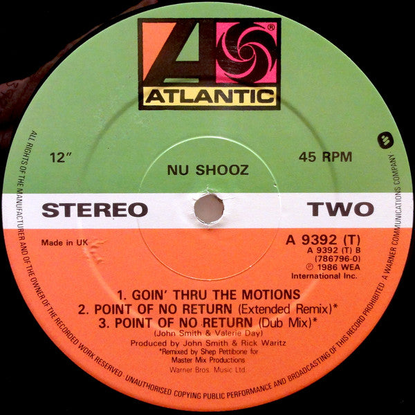 Nu Shooz – Point Of No Return (EX) BOX16